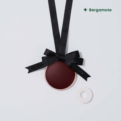 Eclipse Bergamote Car Diffuser, Burgundy Color
