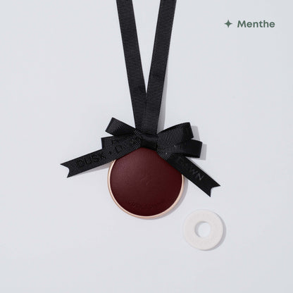 Eclipse Menthe Car Diffuser, Burgundy Color