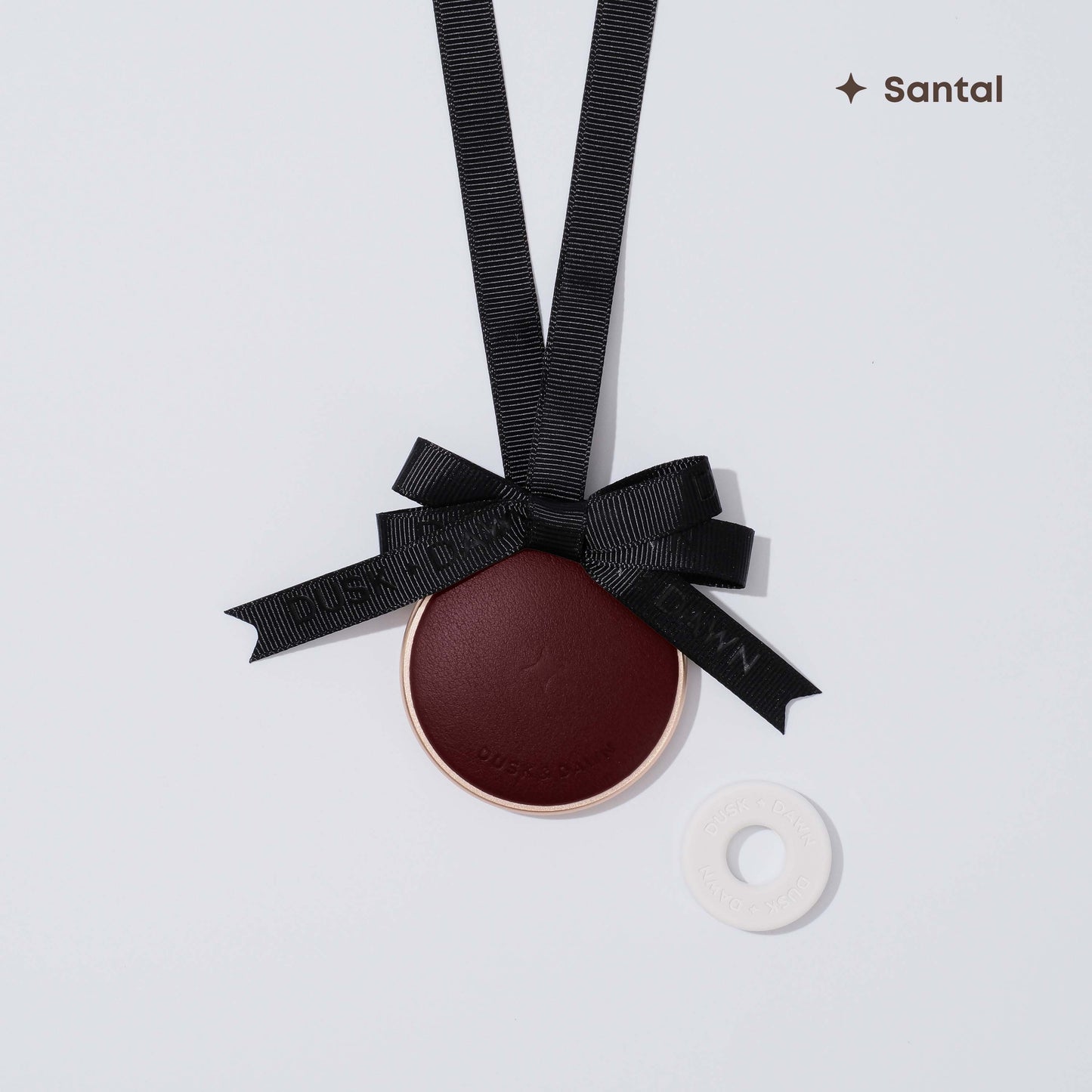 Eclipse Santal Car Diffuser, Burgundy Color