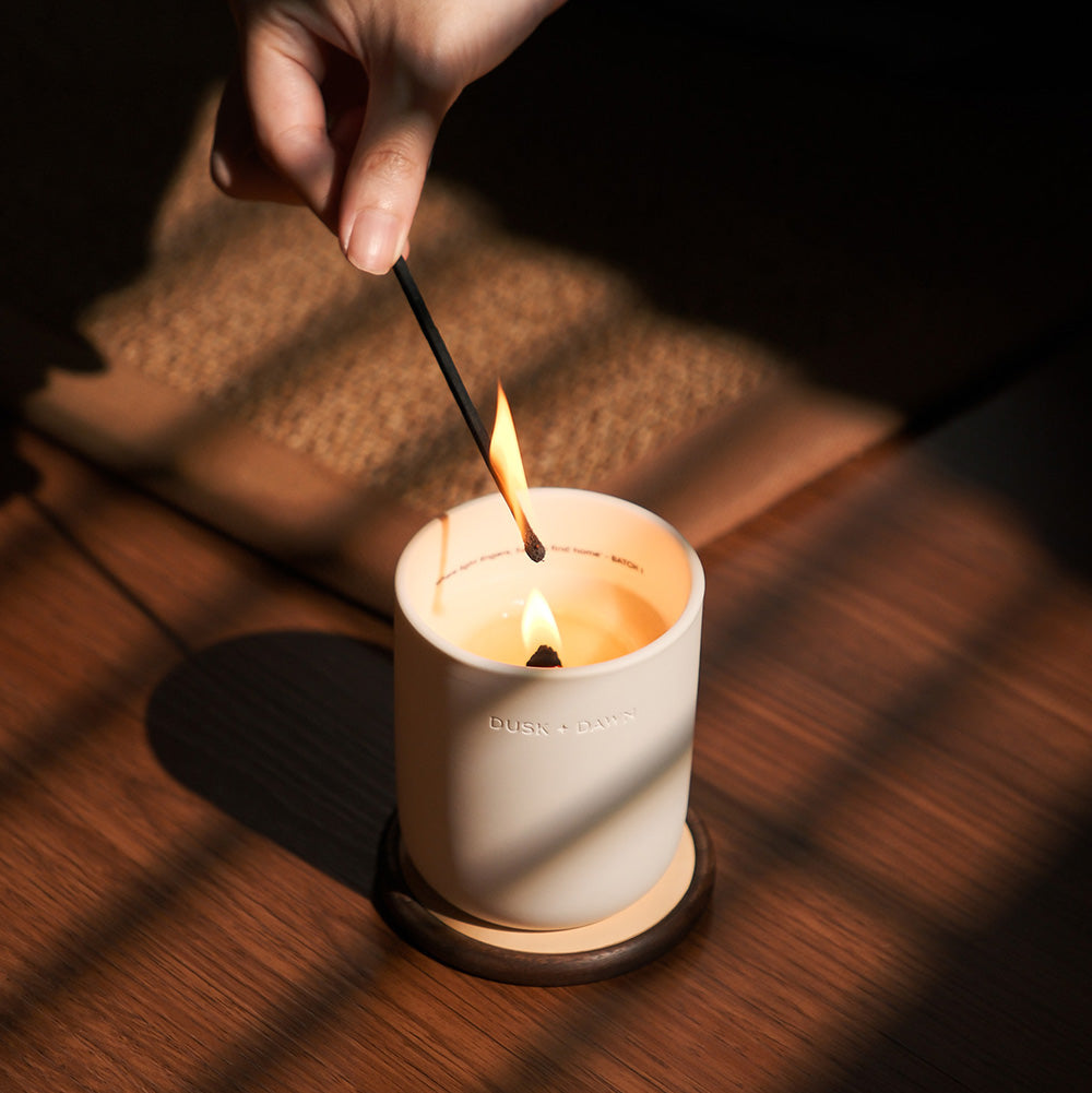 Burn it well, keep the vessel